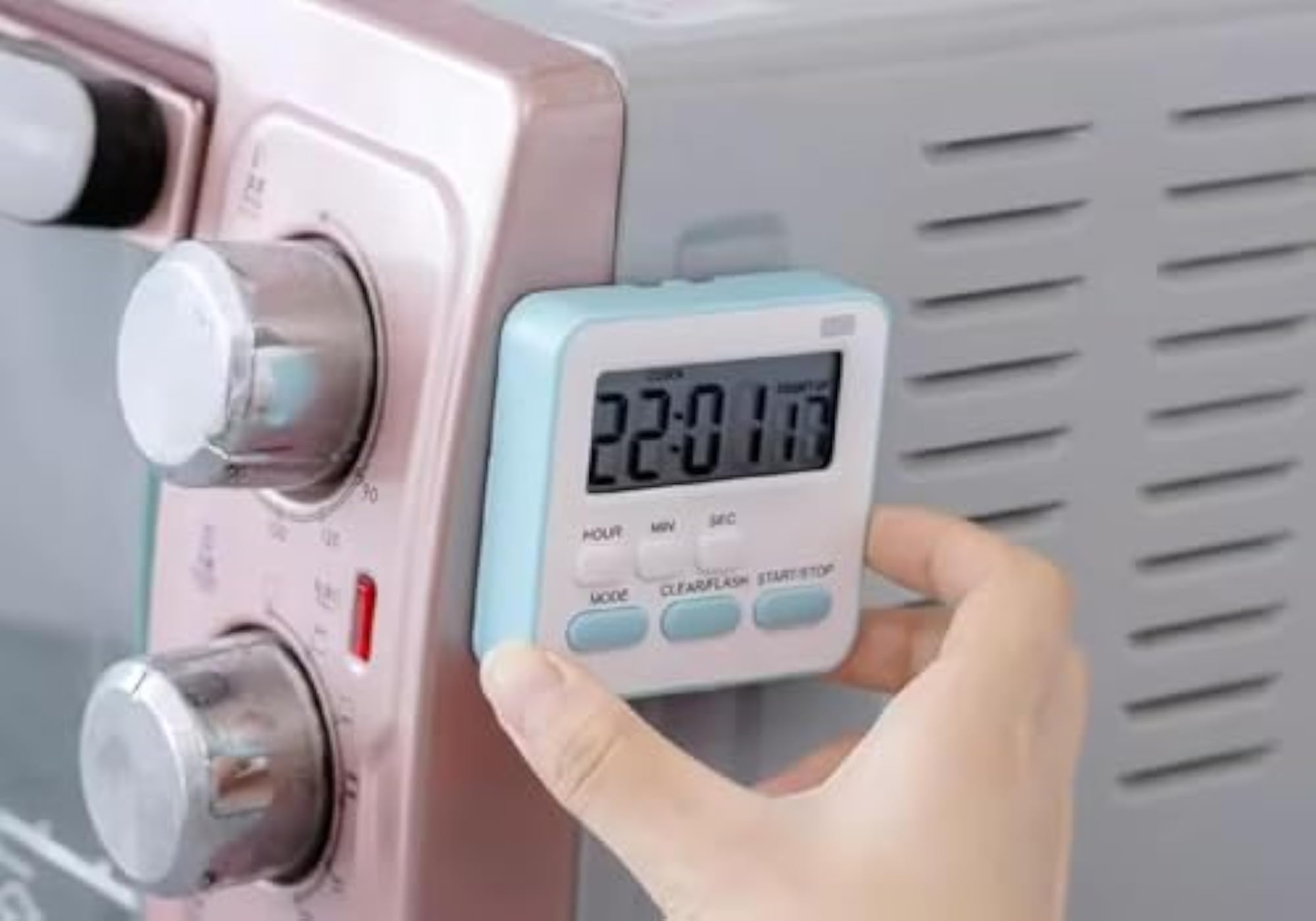 Digital Kitchen Timer & Stopwatch for Cooking