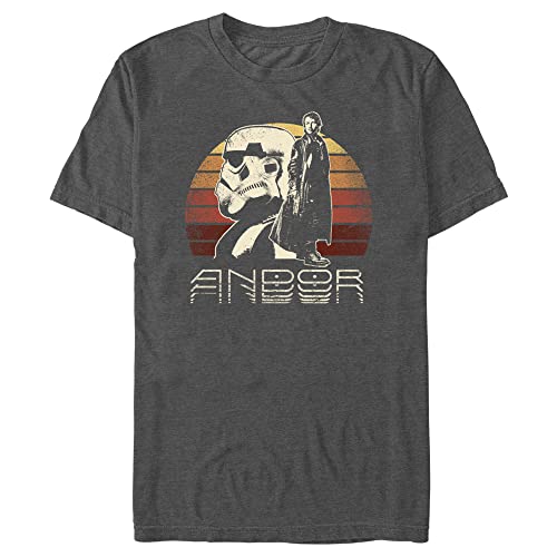 T-Shirt Star Wars Andor Cassian Rebel homme motif durable sans fissure