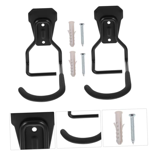 Support de garage pour vélo fixation murale lot de 2