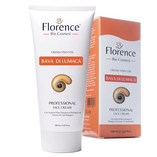 100ml. Bio Crema con Bava di Lumaca al 65%, Acido Ialuronico PURO 100%, Collagene, Vitamina C, E. Ingredienti a Nota Azione Antietà, Cicatrizzante e Antimacchia per Viso, Collo e Contorno Occhi