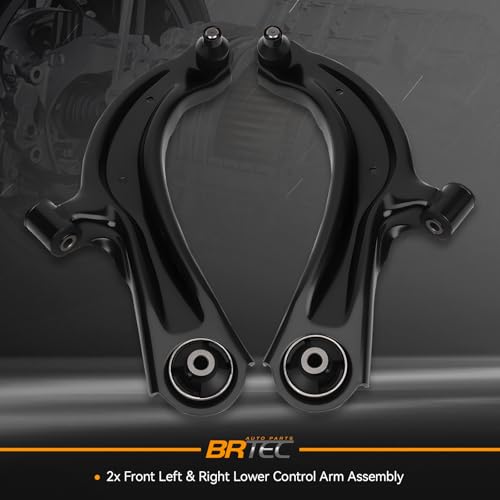 BRTEC Front Lower Control Arms Compatible with Nissan Sentra 2013-2019, NV200 2013-2020; Chevy City Express 2015 2016 2017 2018 - Image 3