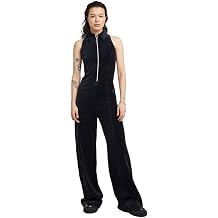 G-STAR Women Wide Leg Velvet Jumpsuit