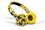 Se usate un tablet, una console di gioco o semplicemente un telefono o lettore MP3, queste cuffie audio e stereo con microfono integrato stile DJ sono fatte per voi!La loro leggerezza e l'ergonomia consentono un uso esterno in audio digitale.Il suo arco e i padiglioni a cuscinetto morbido sono comodi e di tendenza con disegni e colori originali.L'arco sulla testa è comodo e super articolato.