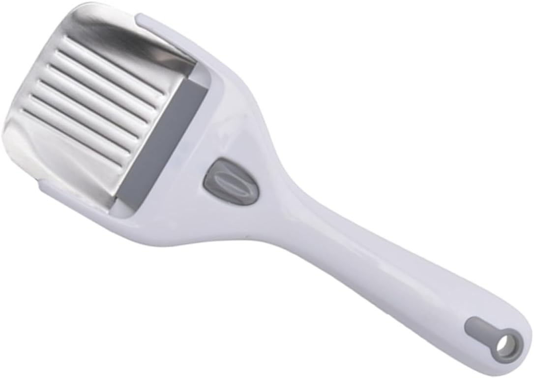 1 PC Plastic Cheese Plane Tool Ergonomic Handheld Slicer for Comfortable Grip for Home Baking Cooking for Cheese Ham and More Light Grey