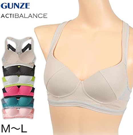 Amazon グンゼ ノンワイヤーブラジャー Tuche トゥシェ アクティバランス かぶりタイプ Jb1003h レディース ソルベピンク 日本 L 日本サイズl相当 ブラジャー 通販