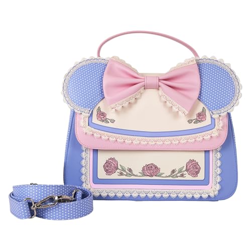 Loungefly Disney Minnie Floral and Lace Ears Crossbody Bag3