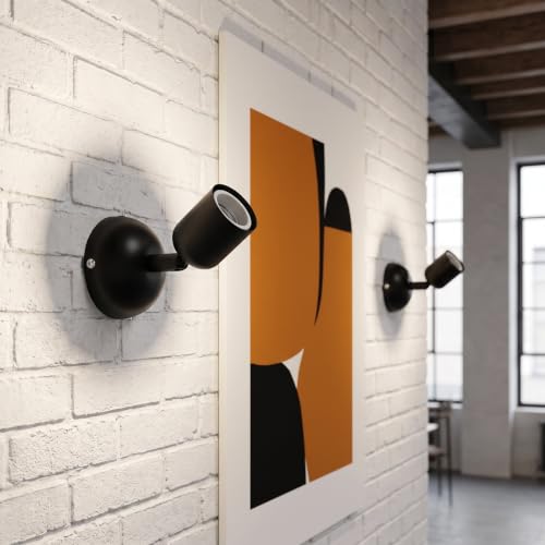 Portalámparas cerámico E27 orientable para solucionar esquinas oscuras 7