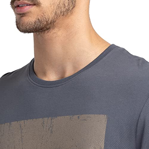 Image of Being Human Cactus Green Regular Fit Round Neck Men's T-Shirt Clothing