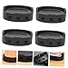 Angoily 4pcs Non- Furniture Feet Pads -skid Lifting Mats for and Noise Reduction Use for Appliances Black Design