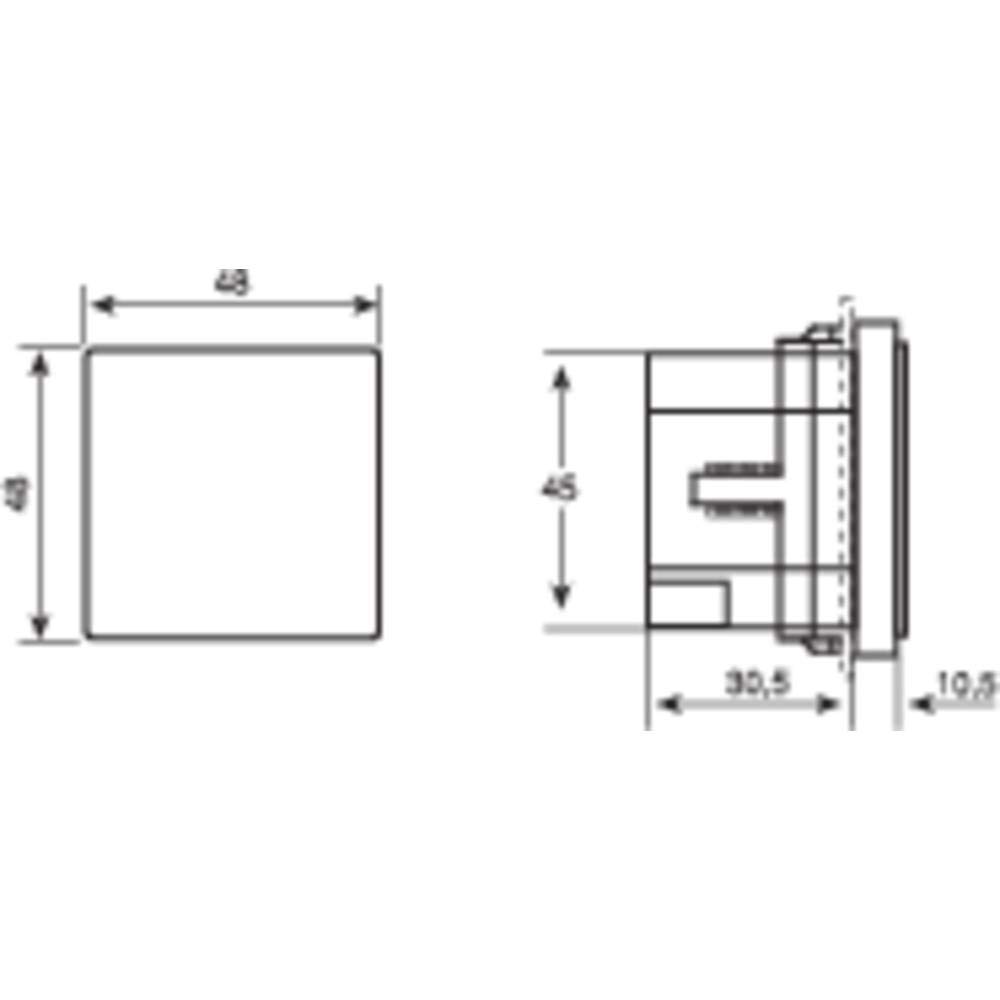 müller TC14.21 230V 50-60Hz, Digitaler Timer für den Schalttafeleinbau
