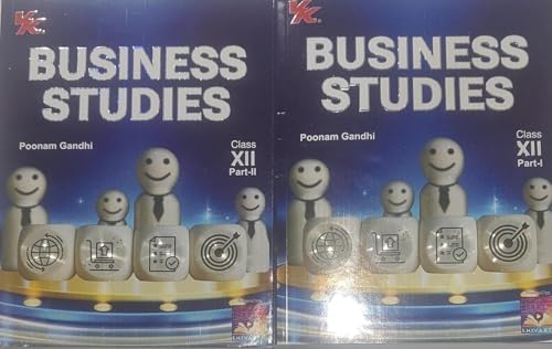 Image of VK Business Studies For CBSE Class XII Part- I & II by Poonam Gandhi Textbook for Class 12 For 2026-2027 Examinations (Set of 2 Books)