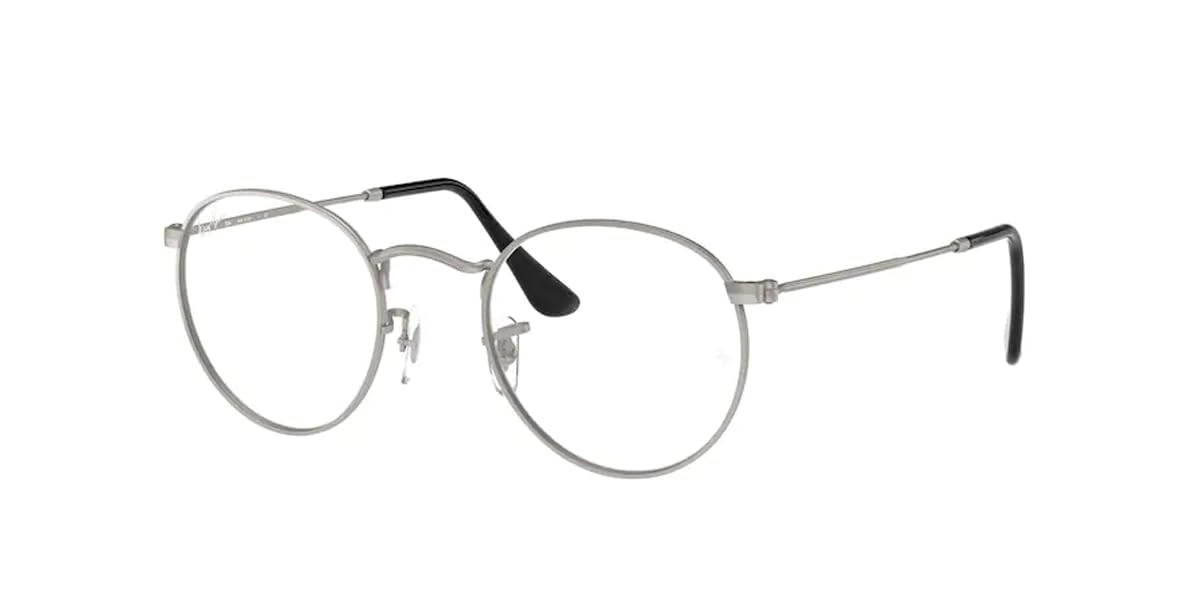 Ray-Ban RX3447V Round Eyeglasses for Men for Women +BUNDLE with ACCESSORY EYEWEAR KIT