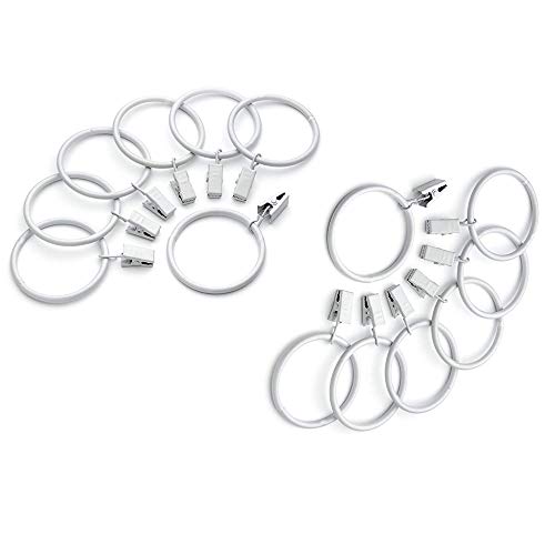 Decorative Drapery Curtain Clip Rings Premium Iron Metal Material 2