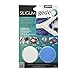 Pébéo - Pâte Siligum Spécial Création de Moule - Pâte à Mouler Silicone Petites Dimensions & Décors Plats - Silicone Pour Moulage Prise Très Rapide - 100 G – Bleu et Blanc