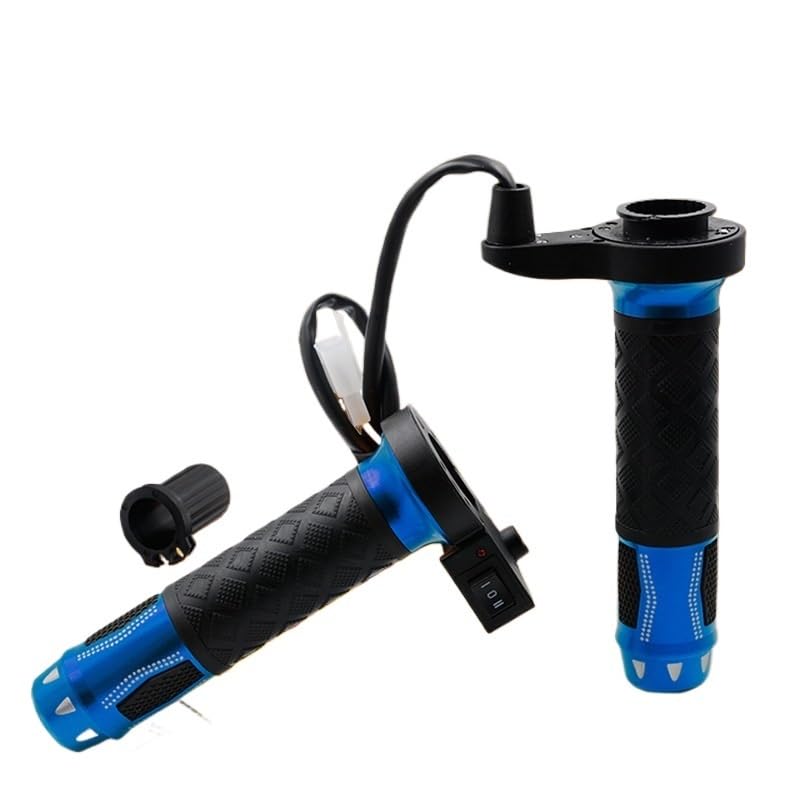 LMoDri Motocykl Hot Grip Motocykl ATV Skuter Elektryczne Podgrzewane Uchwyty 22 mm 7/8 cala Kierownica Ogrzewacz Ręczny Aluminium 12V
