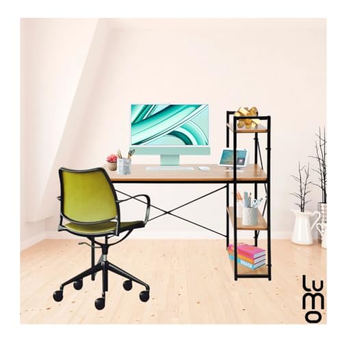 Oficina, Home escritorio negro Marca LUMO HOME (2)