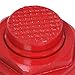 30 Ton Hydraulic Bottle Jack, 66,138lbs Red Stubby Low Profile Welded Bottle Jack, Alloy Steel Heavy Duty Bottle Jacks with 17.32in Lifting Height for Industrial Equipment