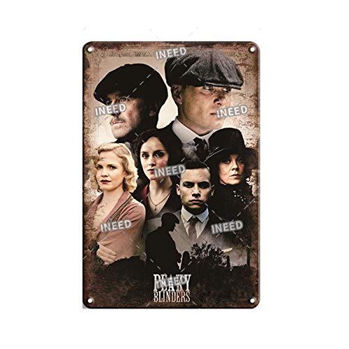 IMIMOEXQ Affiche de Film Plaque de métal Vintage Parrain cinéma Signe en étain nostalgique Autocollant Mural Signe décoratif 20x30 cm 40664 Cover