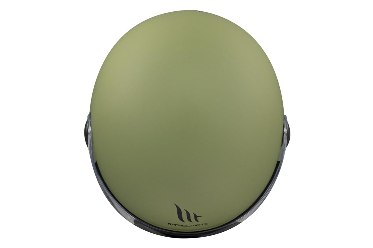 CASCO MTB STREET S SOLID A6, Verde Opaco (Green), L