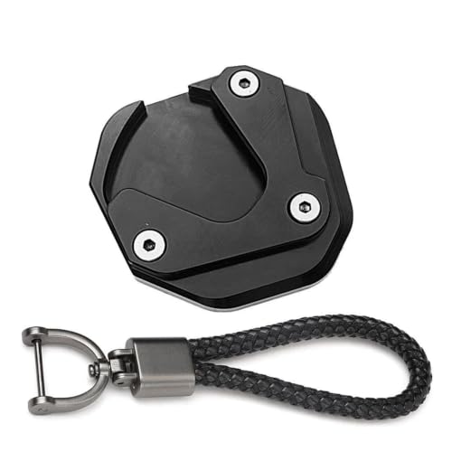 Plaque support béquille moto NC750X pour stationner sur herbe et gravier