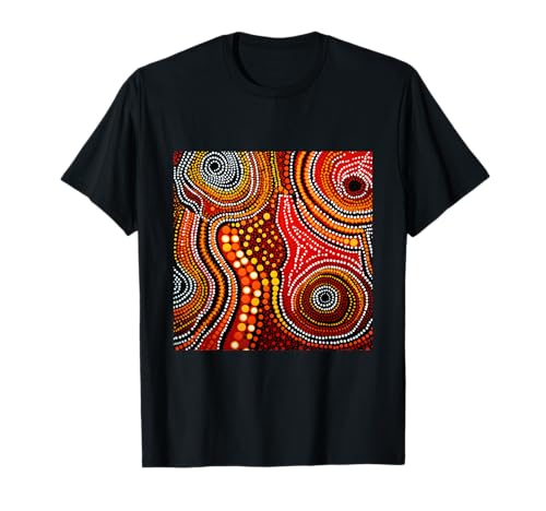 Australian Aboriginal Dot Painting T-Shirt