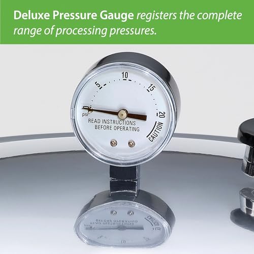 Image of Presto 01755 16-Quart Aluminum Pressure Canner and Cooker
