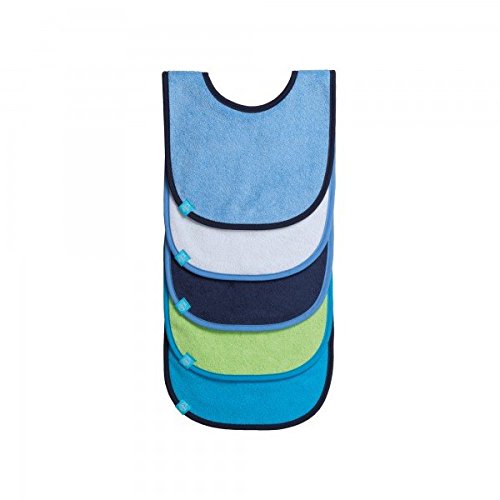 Laessig LTEXBVP002 Zigzag Yellow Bavaglino con Massaggiagengive