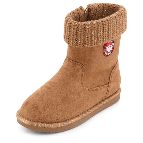 Canada Weather Gear Footwear Canada Weather Gear Kids Carmen Boots Fashion, Chestnut, 13 US Unisex Big