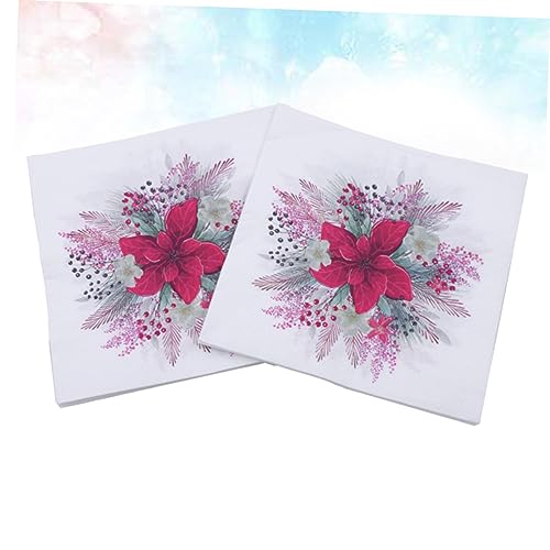 COOLHIYA 20 Folhas Papel Toalha Guardanapo Para Festa Guardanapos Impressão