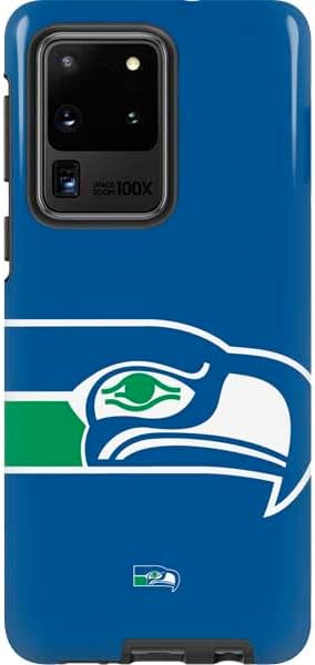 Skinit Pro Phone Case Compatible with Galaxy S20 Ultra 5G - Officially Licensed NFL Seattle Seahawks Camo Design