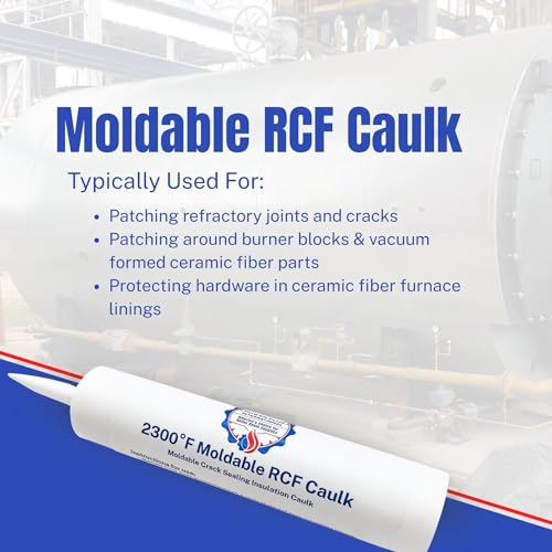Sellador refractario moldeable hasta 2300°F miniatura 2