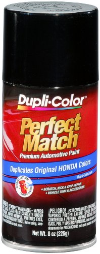 Image of Dupli-Color (EBHA09417-6 PK Black Metallic Honda Perfect Match Automotive Paint - 8 oz. Aerosol, (Case of 6)