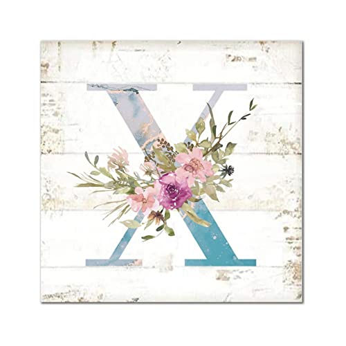 Lettre X en bois personnalisee grand format 40cm cadeau de pendaison de cremaillere