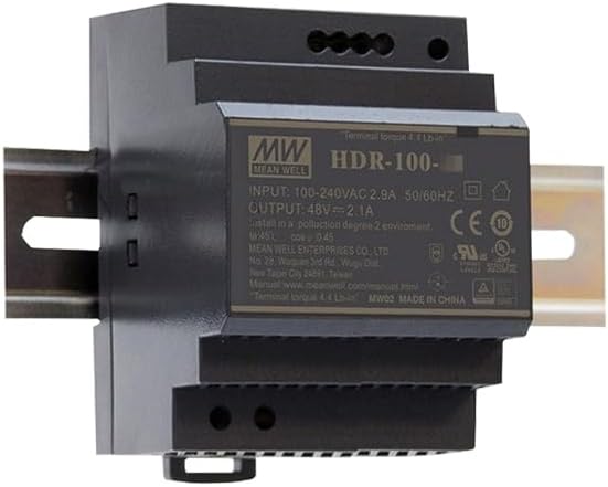 Mean Well HDR Switching Power Supply， HDR-100-15N 100W 6.5A