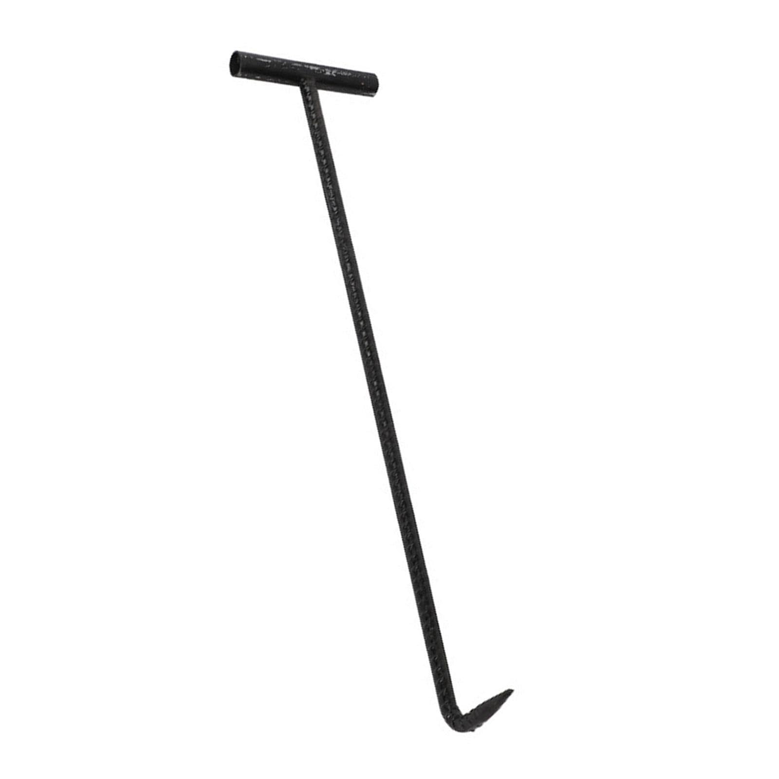 Quilstm Robust Lifting Hook Manhole Cover Offers Enhanced Ability To Lift Heavy Items Easily And Securely And Moving Machinery. T Shape Hook Lifter Tool Drain