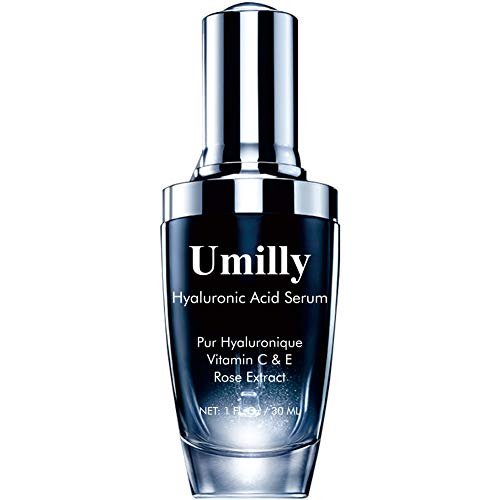 Umilly Hyaluronic Acid Serum for Face and Skin, With VC a& VE - 30 Ml / 1.05 Oz