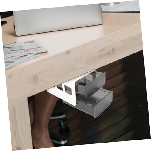 Boîte de rangement sous bureau tiroir secret caché sans perçage