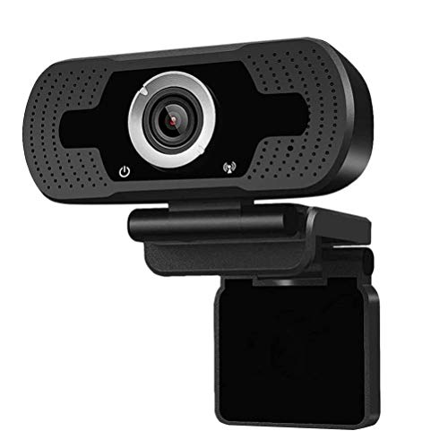 Lurrose 1080P Usb Webcam Computador Hd Streaming Cí¢mera Com Foco Automí¡tico Com Microfones para Pc