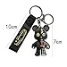 SXQYBZ Cute Cartoon Bear Keychain, Personalized And Fashionable Backpack Bear Themed Cool Male And Female Keychains
