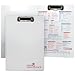 Nurse ReportBoard - Slim & Lightweight Professional Nursing Clipboard with Adult Reference Information. Ideal for Nurses and Students. RN, LPN,