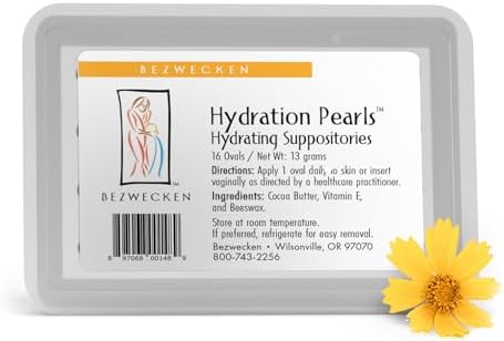 Bezwecken – Hydration Pearls Ovals – 16 Ovals – Professionally Formulated for Immediate Vaginal Lubrication – Safe & Natural