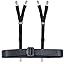 Black Ys & Black Plastic Tactical Belt