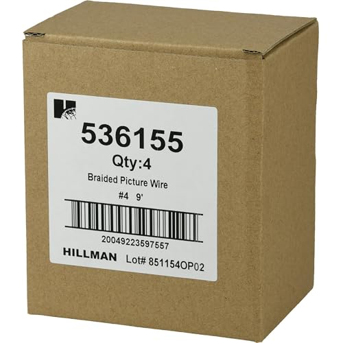 Image of (4 Pack) 9' Galvanized Hanging Wire Size: 30 lbs