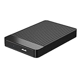 々【Fácil y rápido de instalar】Esta caja de disco duro móvil no requiere controladores. Simplemente saque la cubierta, inserte la unidad y cierre la cubierta. Admite intercambio en caliente. Los indicadores LED le permiten comprender fácilmente el estado de funcionamiento de esta carcasa de disco duro.