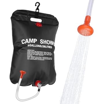 solar shower bag camping