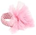 Mud Pie Newborn Baby-Girls Tulle Puff Headband, Pink, 0-12 Months