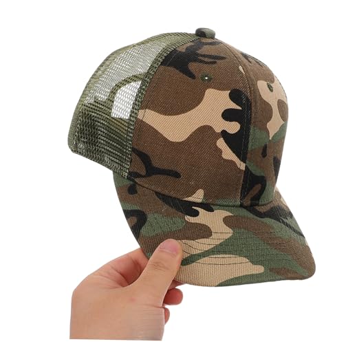 Boys and Girls's Adventure Camouflage Sun Hat Lightweight Mesh Baseball Cap for Boys Girls Outdoor Play Uv Protection4