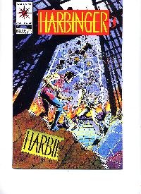 Comic Harbinger #25 Valiant Book