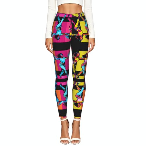 Leggings de gimnasia sin transparencias de compresión suave para mujer 2