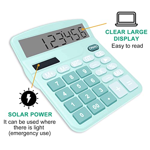Calcolatrici, calcolatrice da scrivania a batteria...